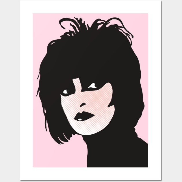 Siouxsie Sioux Wall Art by Huge Potato